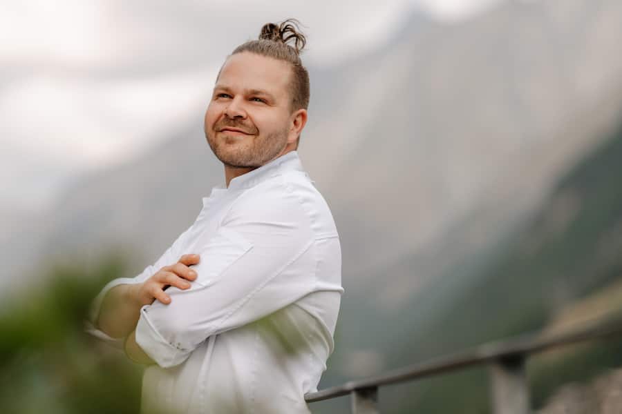 André Kneubühler, Chefkoch - Omnia Zermatt - Sommer 2024 - Copyright Olivia Pulver