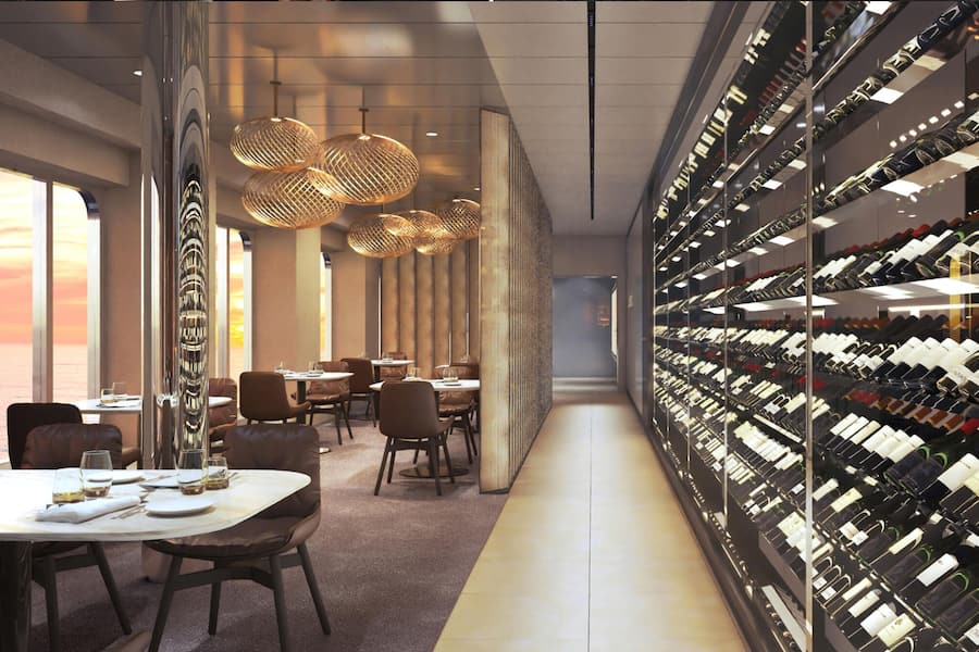 15 verschiedene Restaurantoptionen wird es an Board geben.