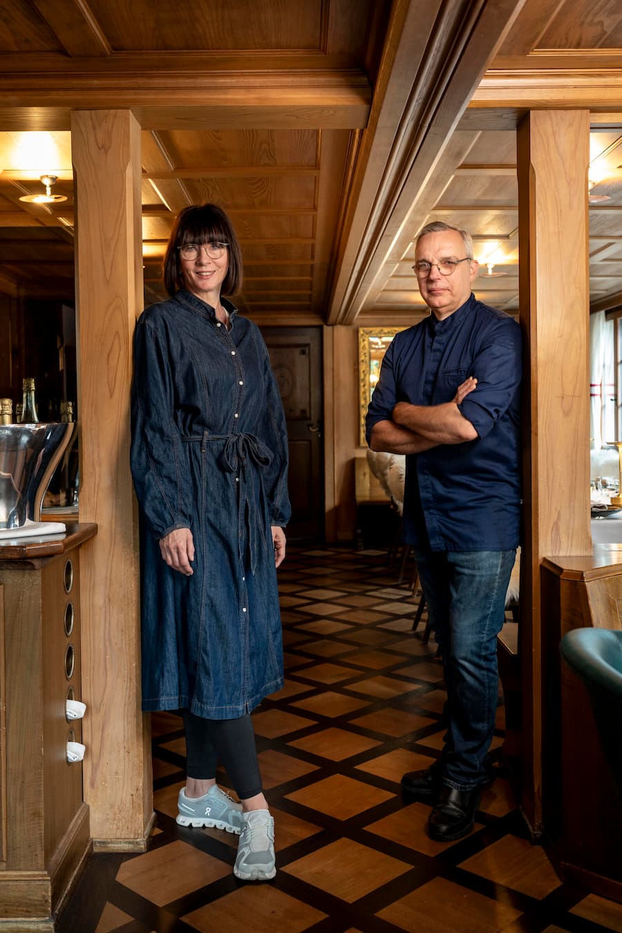 Brot by Dietmar Sawyère, im Restaurant Kreuz in Dallenwil, Ehepaar Dietmar und Nicole