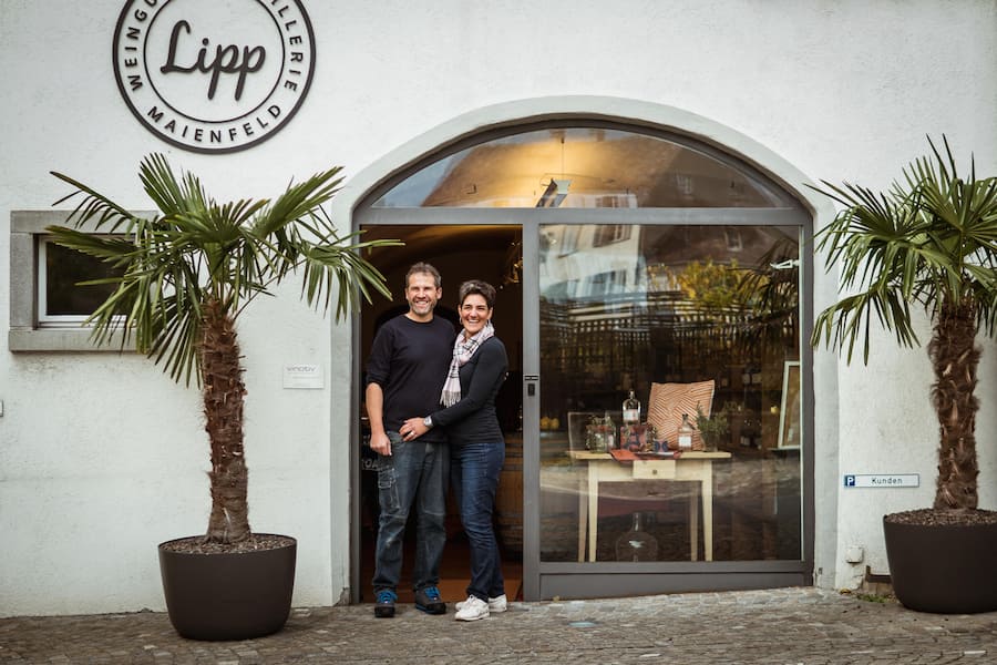 Carina und Reto Lipp-Kunz, Lipp Weingut, Maienfeld.