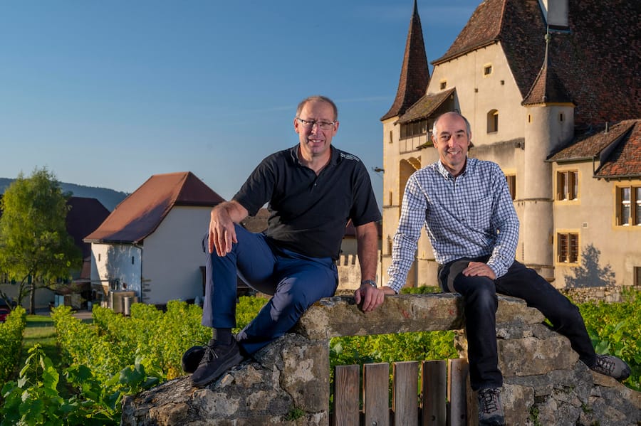 Christian Fehlmann und Jean-Marc Jungo Cave des Lauriers, Jungo, Fellmann.