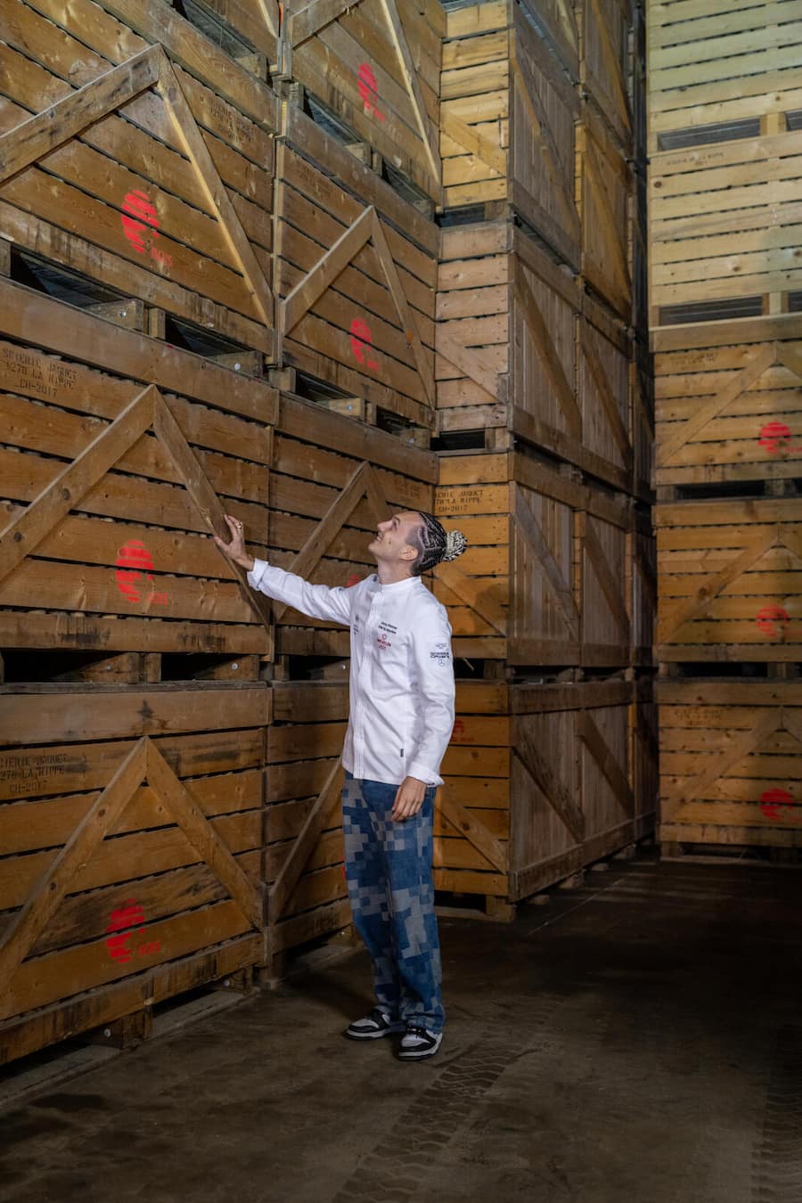 mail@nicoschaerer.com ATTENTION IMAGES NON RETOUCHEES LORES Danny Khezzar pour G&M automne 2025