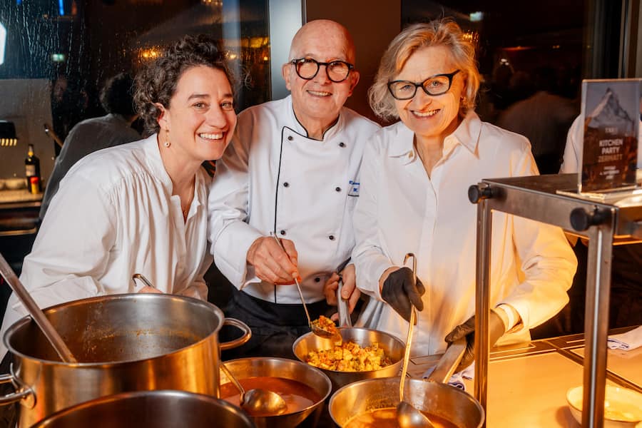 Das Team «Zum See» an den Töpfen: Max und Greti Mennig, Schwiegertochter Marion.