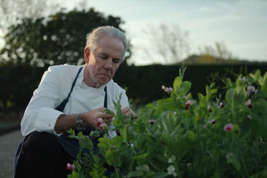 Chef's Table: Legends. Thomas Keller in Chef's Table: Legends Cr. Courtesy of Netflix © 2025