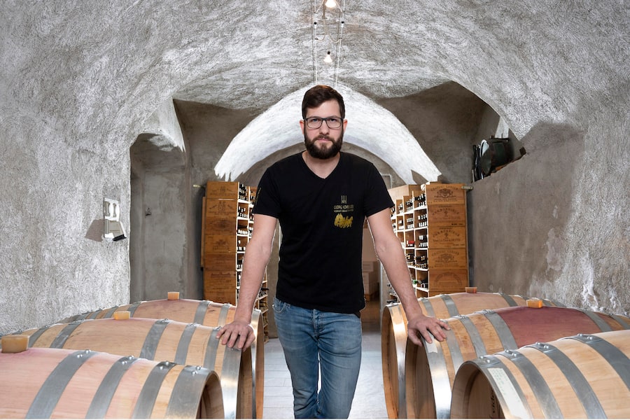 Georg Schlegel, Weingut zur Alten Post, Jenins.