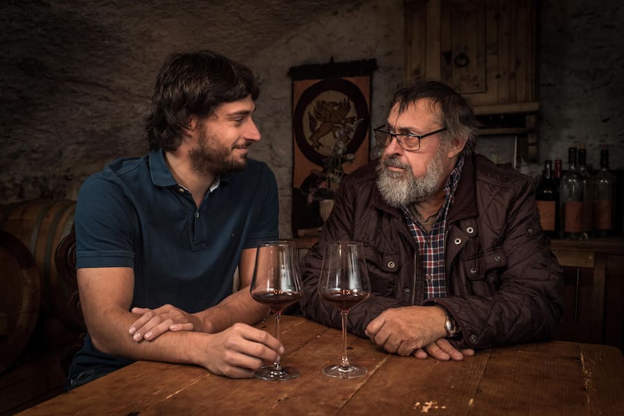 Gian-Battista und Johann-Baptista von Tscharner, Weingut Tscharner, Schloss Reichenau.