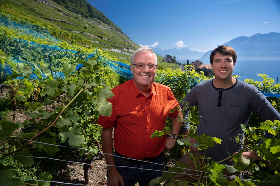 Jean-Francois und Benjamin Chevalley, Domaine de la Chenalettaz, En Dézaley.