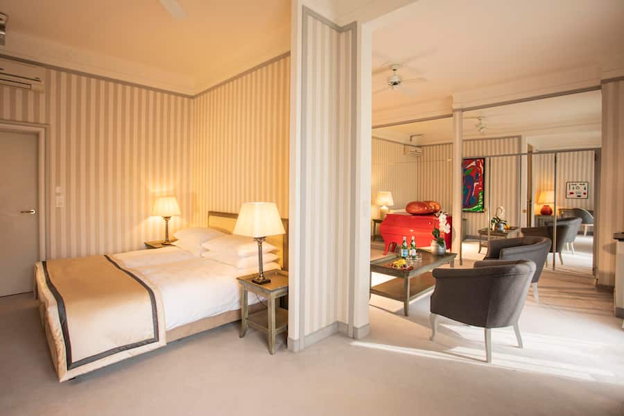 Junior Suite in der Villa Castagnola.