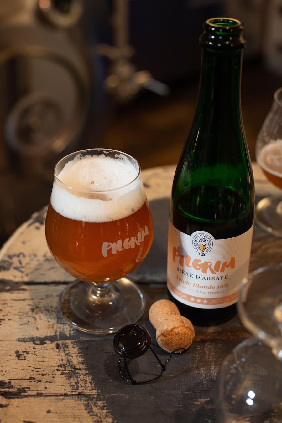 Martin Wartmann, Bierbrauer, Besuch in seiner Brauerei PILGRIM, Firschingen TG, 29. Oktober 2025