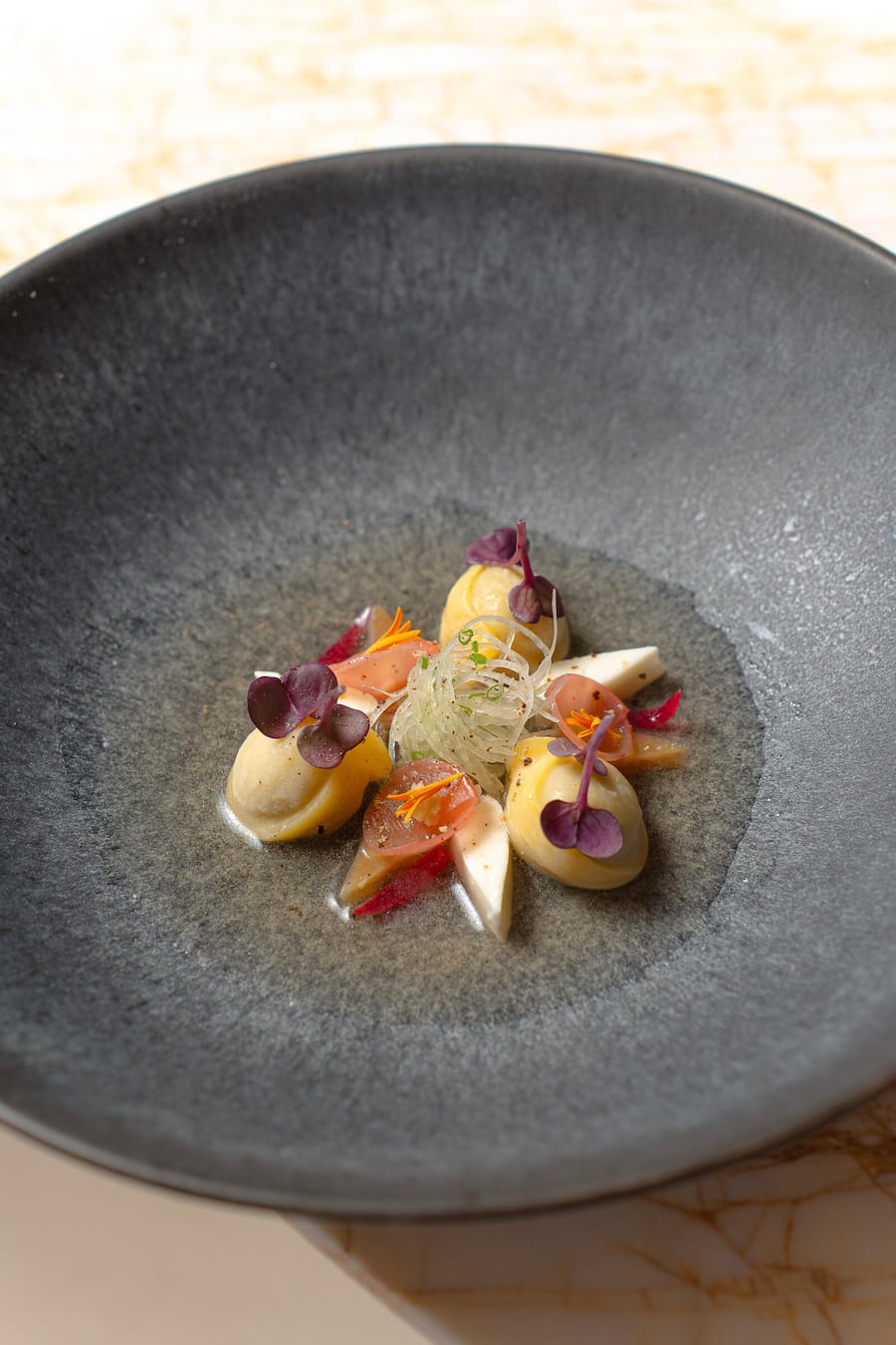 Gericht: Shojin Ryori Ravioli