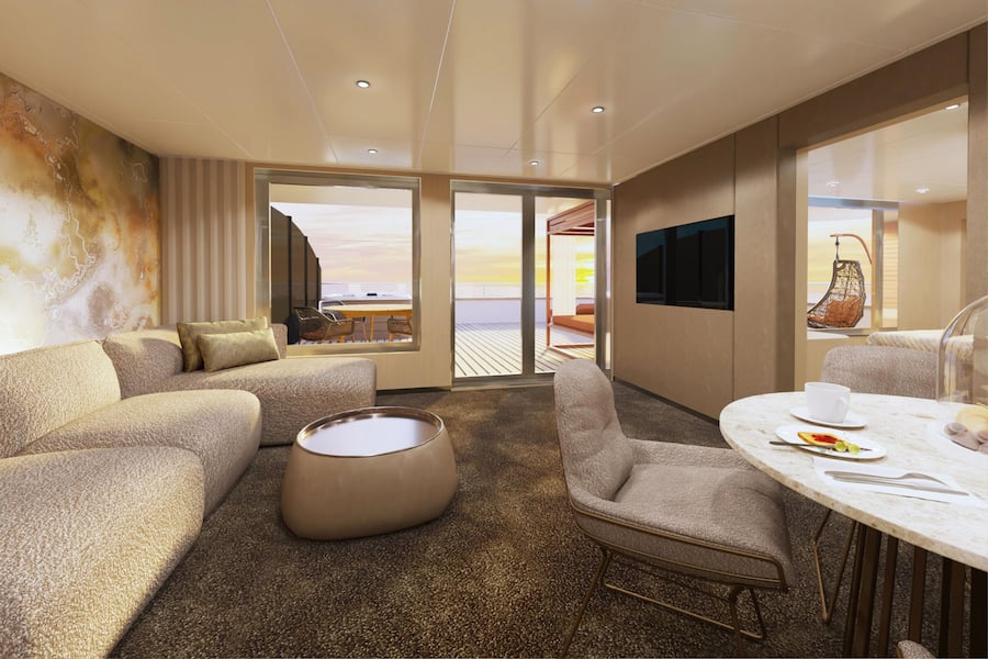 Ultraluxuriös! Die Zimmer auf dem neuen Scenic-Flaggschiff.