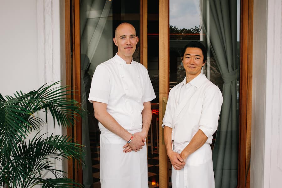 30.09.2025, Luzern, Minamo, Gilad Peled und Yutaka Kobayashi (photo by Remy Steiner for Gault Millau)