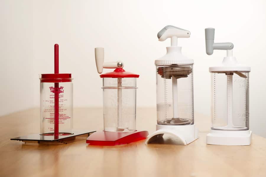 Eine Legende unter den Küchenhilfen: der Spätzli-Blitz 4.0. – er wurde zum dritten Mal verbessert.