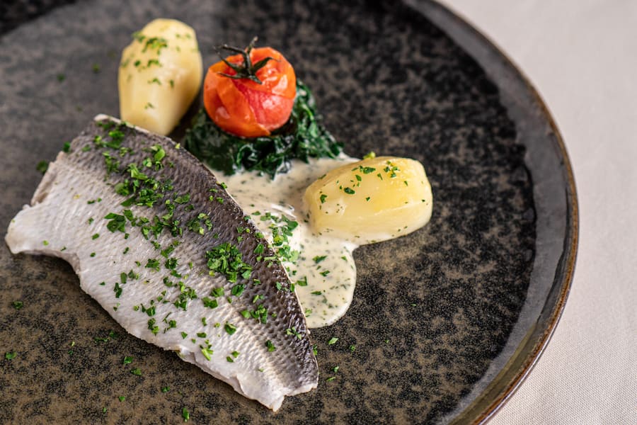 Felchen Zuger Art - Dominic Bürli, Gasthof Wildenmann, Buonas - März 2023 - Copyright Olivia Pulver