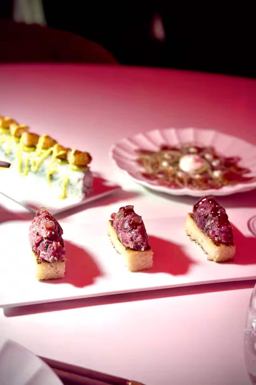 French Toast & Beef Tatar. By Danny Khezzar.