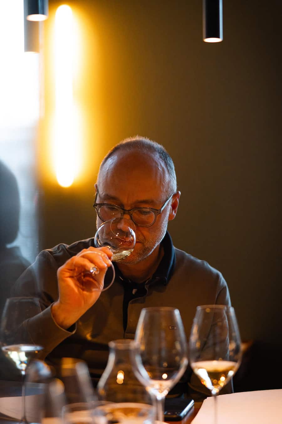 03.11.2025, Zürich, The Counter, Champagner Tasting, Grégory Rohmer (photo by Remy Steiner for Gault Millau) Champagner Tasting, The Counter, 3.11.2025