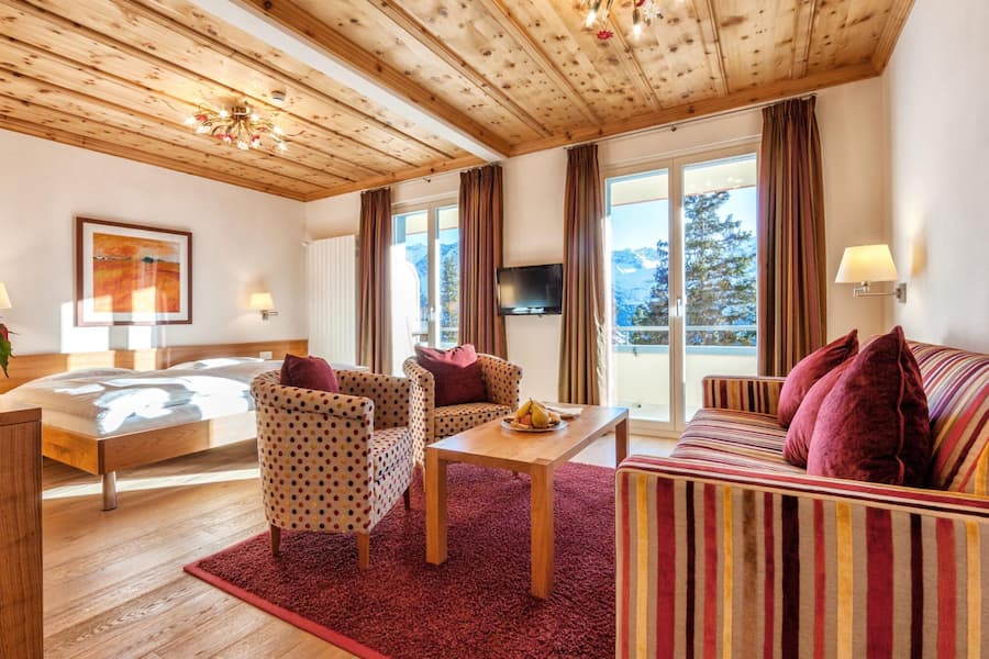 In allen Grössen: Zimmer und Suiten im «Prätschli».