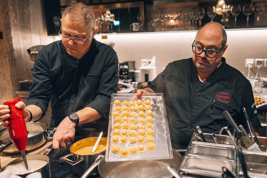 06.11.2025, Zürich, Restaurant Freilager, La Cucina Colaianni (photo by Remy Steiner for Gault Millau)
