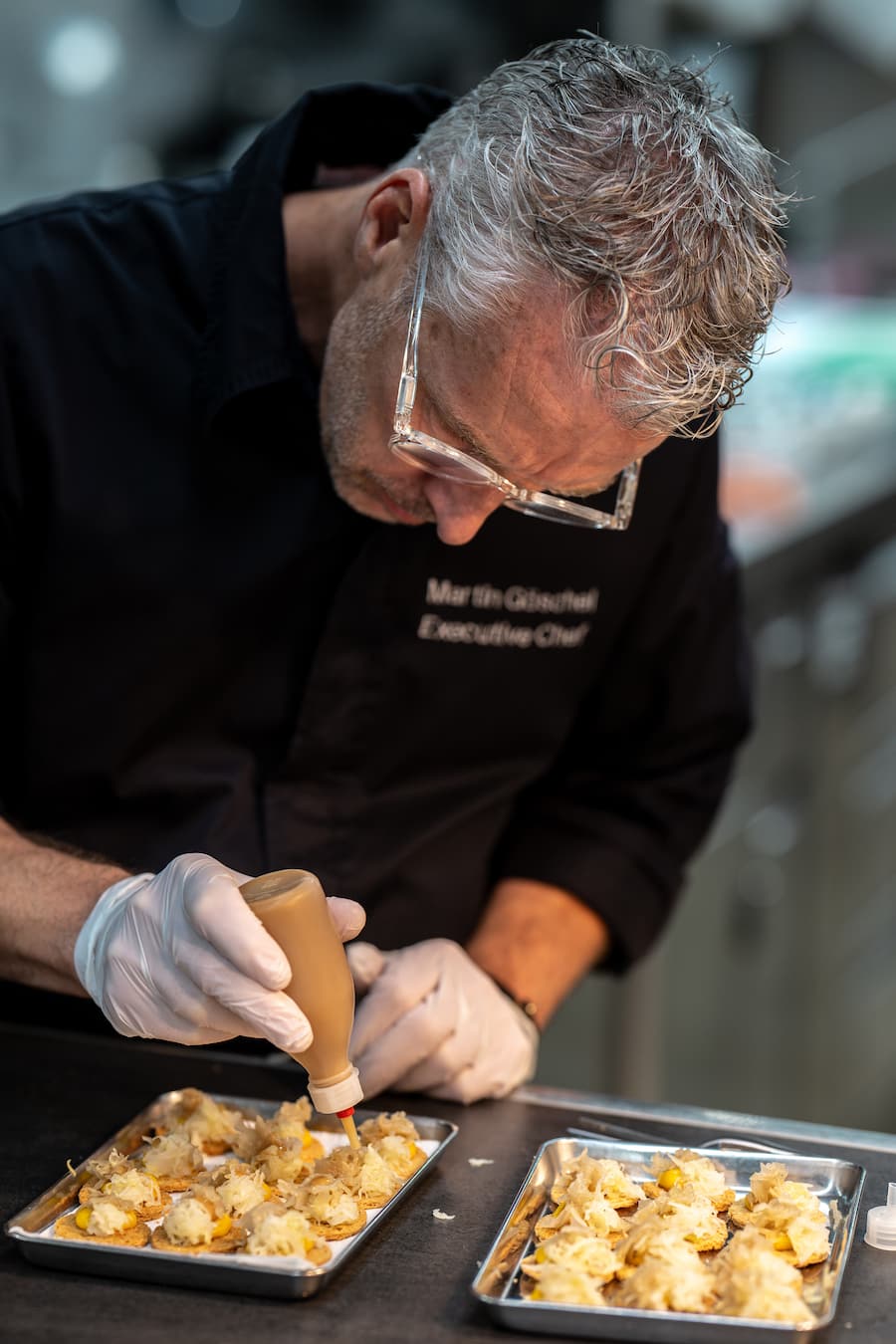 Stand an diesem Abend für die Tourismus-Destination Gstaad im Einsatz: Starchef Martin Göschel.