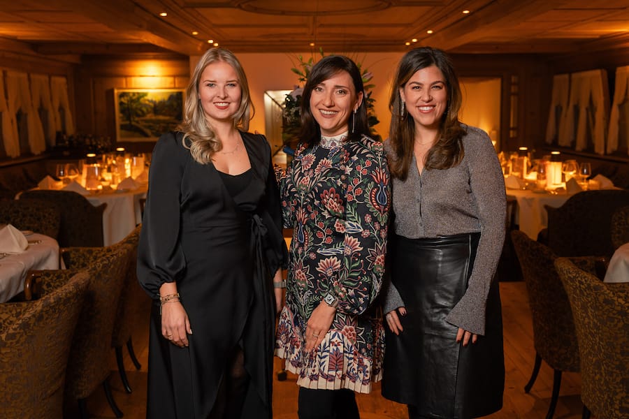 13.11.2025, Rehetobel AR, Gasthaus zum Gupf, Elena Magara, Caroline Jenny und Alexandra Acar (photo by Remy Steiner for Gault Millau)