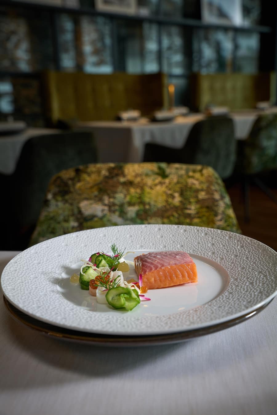 Aufregend! Brüggli-Forelle mit Fenchel, Dill & Bergamotte.