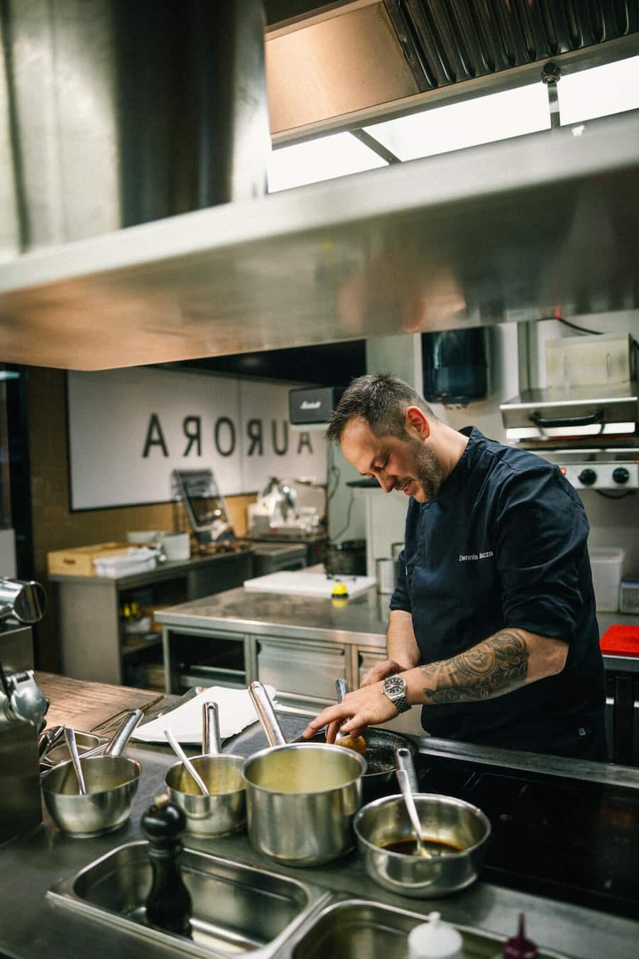 17.12.2025, Zürich, Aurora, Dennis Mazza (photo by Rémy Steiner for Gault Millau)