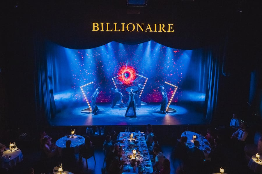 Billionair im Hotel Kempinski St. Moritz.