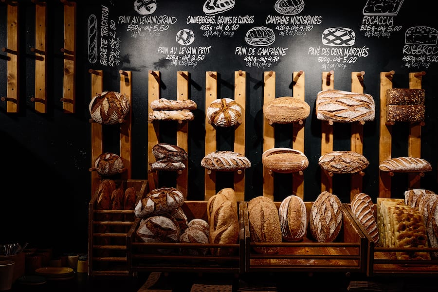 Bread Store Vevey Auslage