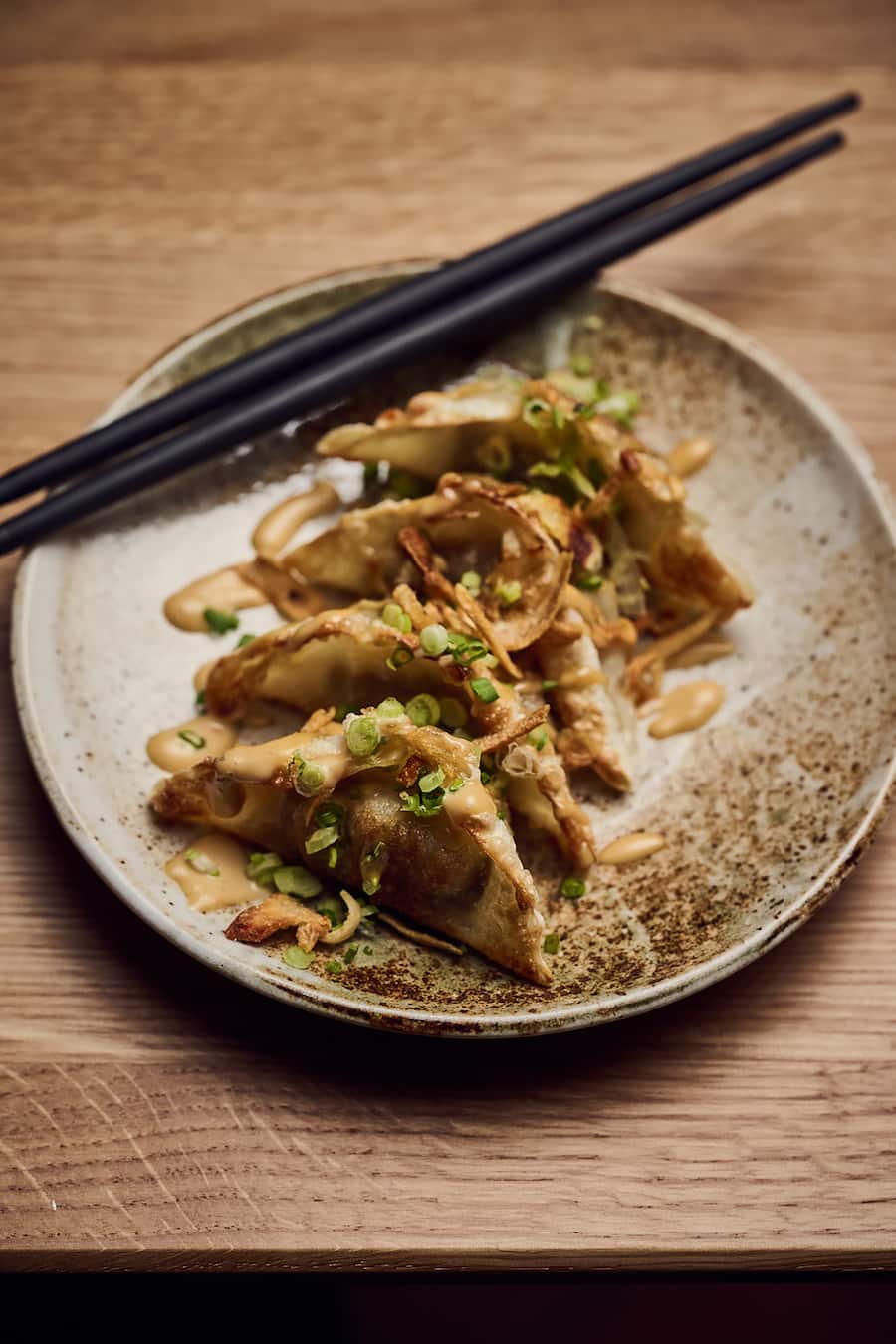 Gyoza mit Rinderfüllung
