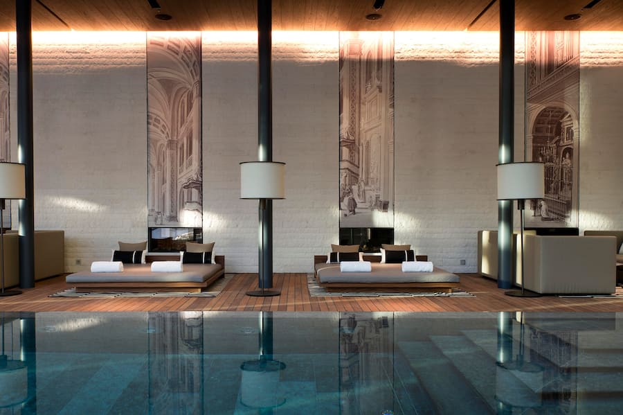 Indoor Pool Lounges.