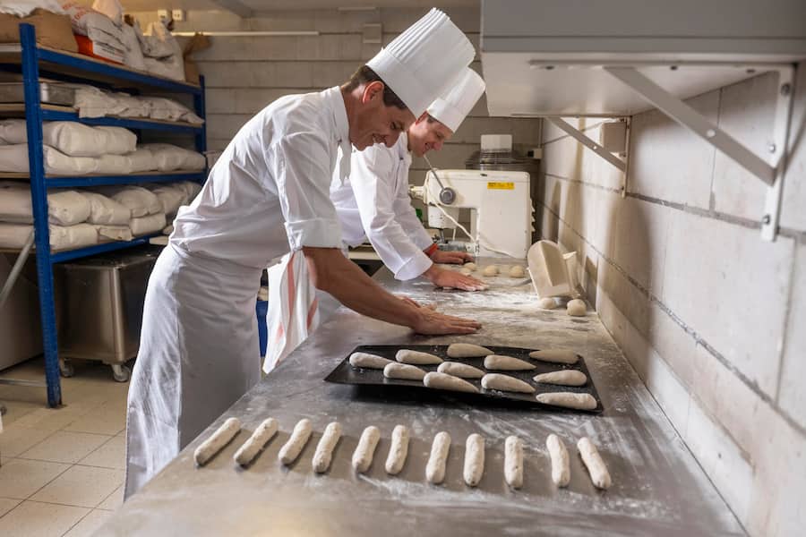 Jérémy und sein Bruder Florian, Konditormeister.