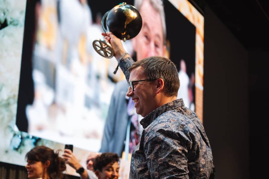 Käaseweltmeister, Pius Hitz, Zeremonie