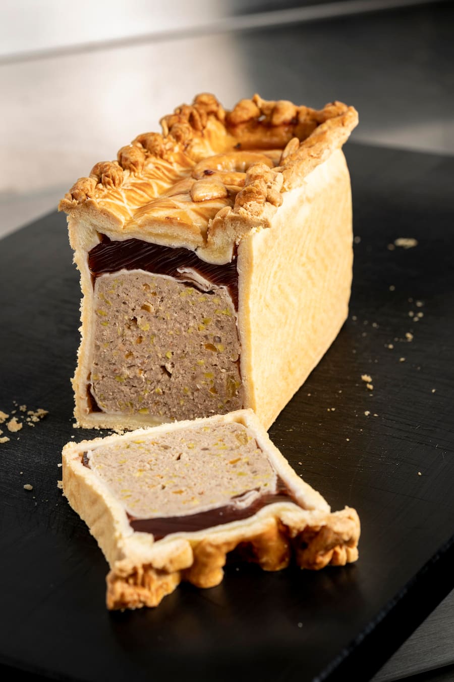 Kalbspastete Sprüngli, hergestellt durch Böni und Chefkoch Patrick Senn