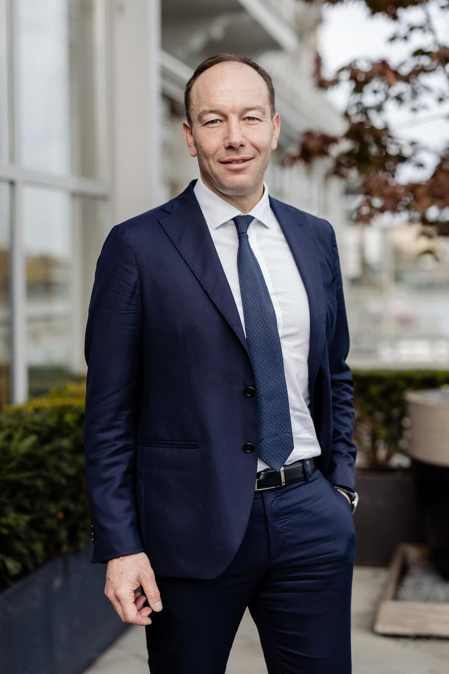 Direktor Mark Jacob, Grand Hotel Les Trois Rois, Basel, BS. 17. Oktober 2024. Copyright: Roy Matter