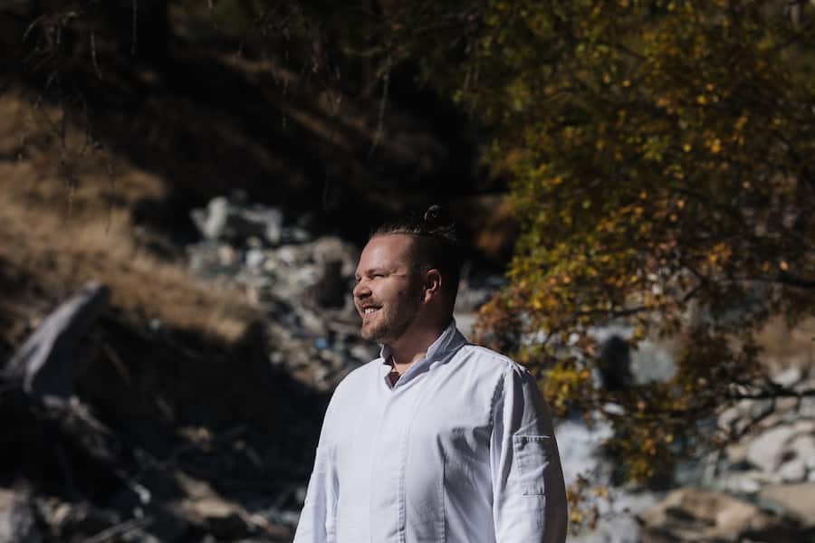 André Kneubühler, Küchenchef André Kneubühler THE OMNIA. 17. Oktober 2025, THE OMNIA, Auf dem Fels, 3920 Zermatt, Copyright Roy Matter