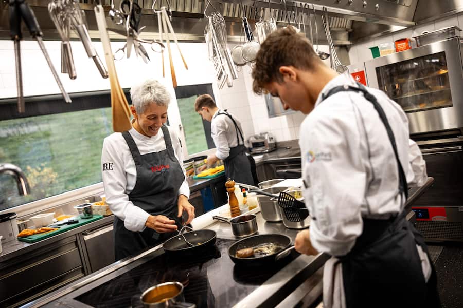 Restaurant Truube, Silvia Manser.