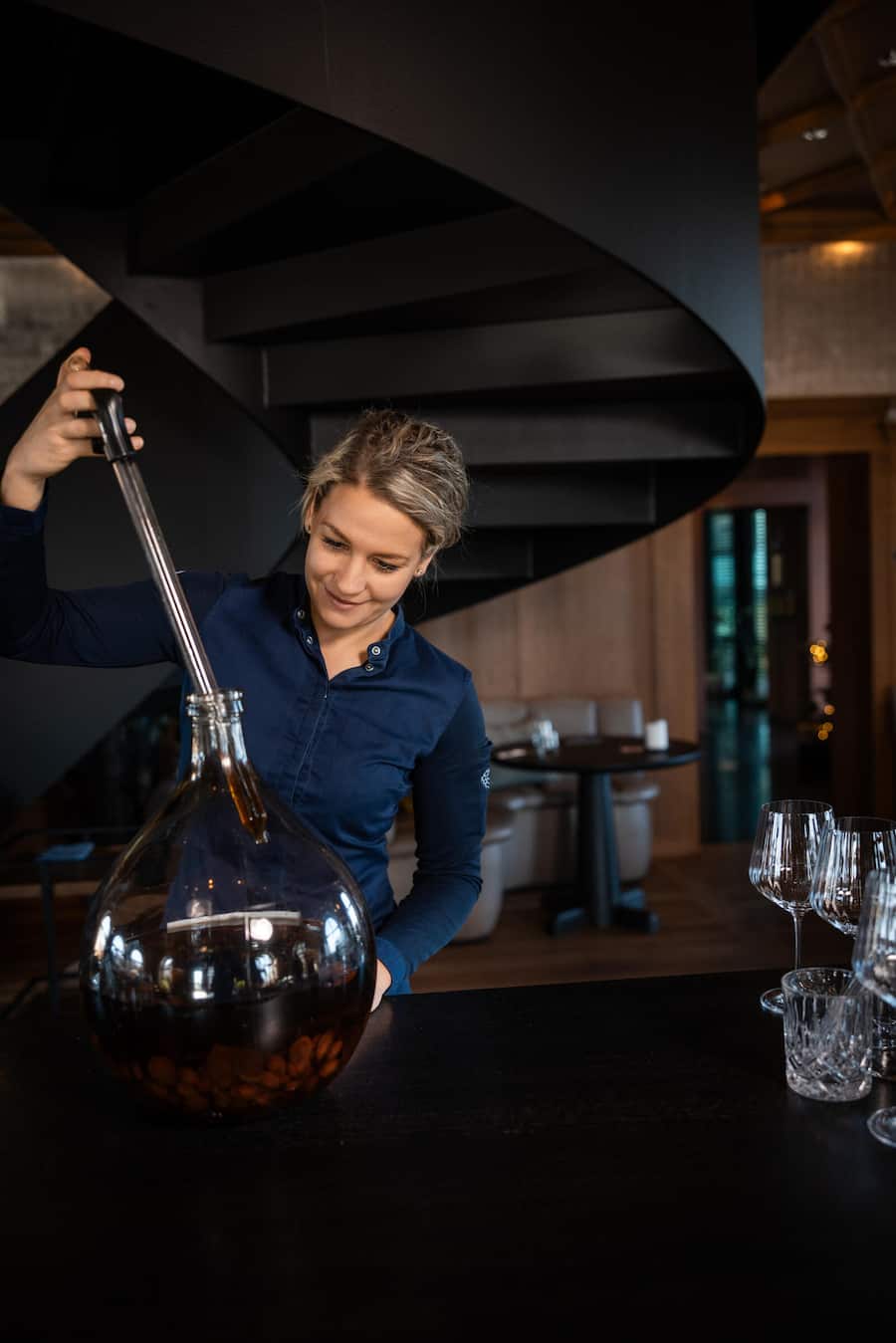 27.11.2025, Freidorf TG, Mammertsberg, Stephanie Mittler (photo by Rémy Steiner for Gault Millau)