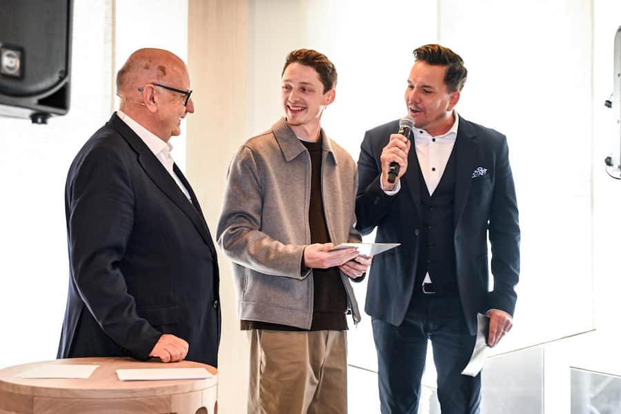 Personen: Urs Heller, Valentin Sträuli, Sven Epiney GMC - Koch des Jahres 2026 - Maison Wenger, Le Noirmont, JU Koch des Jahres 2026 - Maison Wenger - Le NoirmontÂ