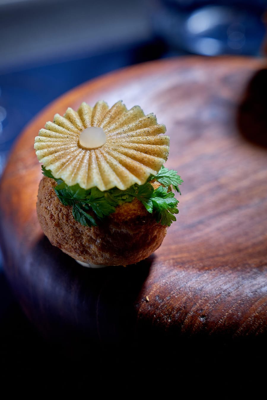 Cougères mit karamellisiertem Gruyère