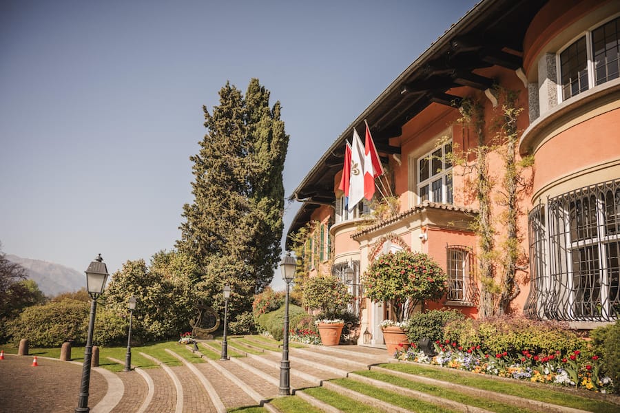 Villa Principe Leopoldo in Lugano.