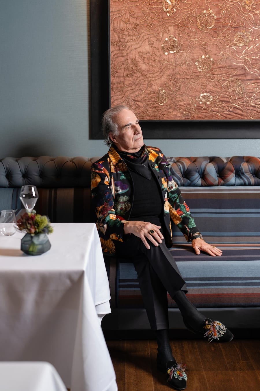 Der Designer des Hauses: Carlo Rampazzi.