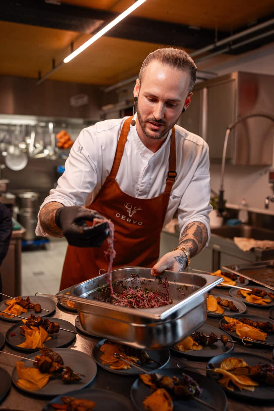 12.01.2025, Zürich-Altstetten, dieCuisine, Max Vetter (photo by Remy Steiner for Gault Millau)