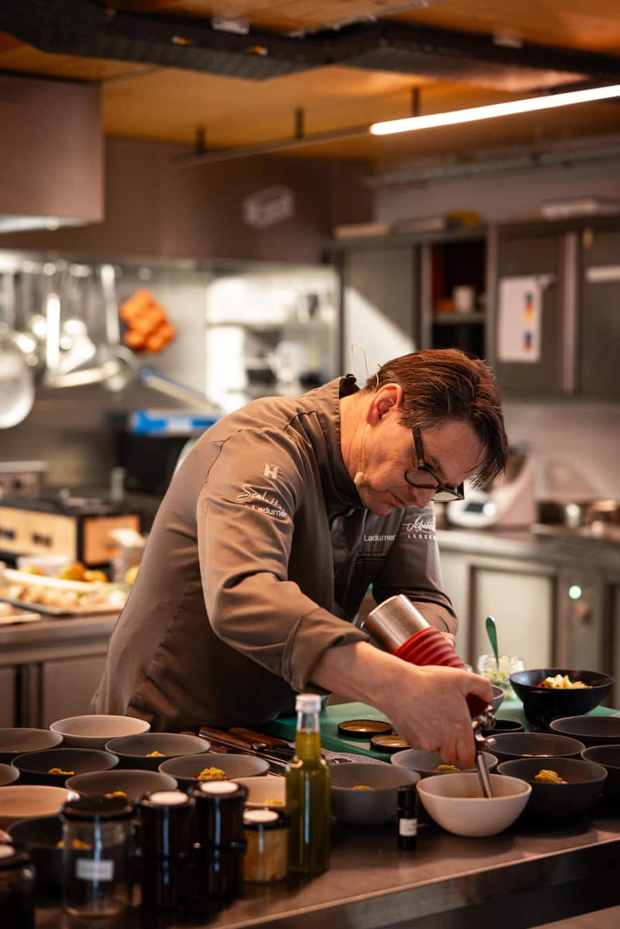 12.01.2025, Zürich-Altstetten, dieCuisine, Hans-Jörg Ladurner (photo by Remy Steiner for Gault Millau)