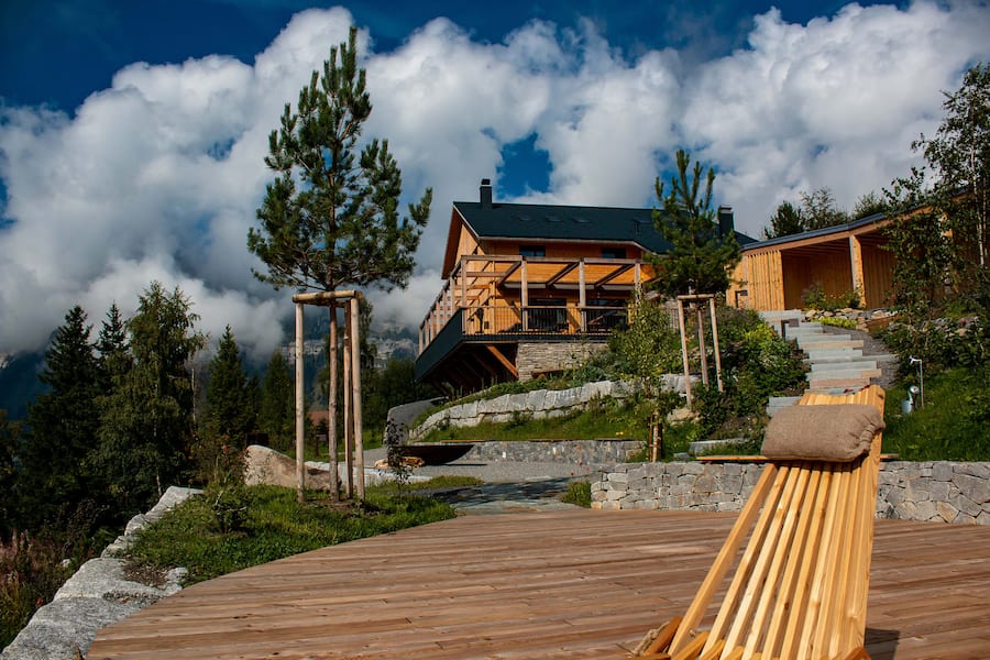 Die Anreise lohnt sich, weil man mindestens zwei Nächte bleibt: Berglodge 37 in Eggberge (UR).