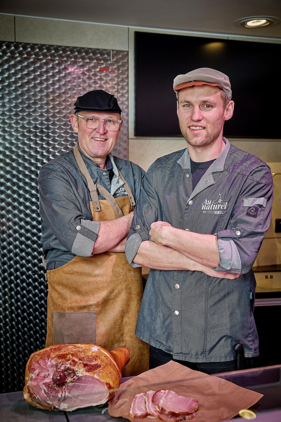 Familiensache: Vater Christian Deillon, Sohn Jérôme.