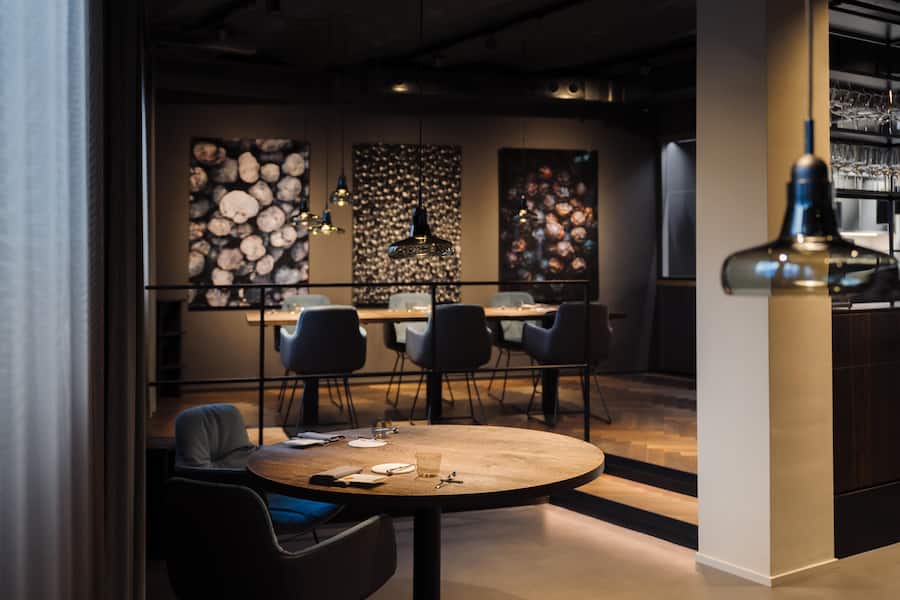 Industrial chic: das Restaurant «Skin's» beim Bahnhof Lenzburg.