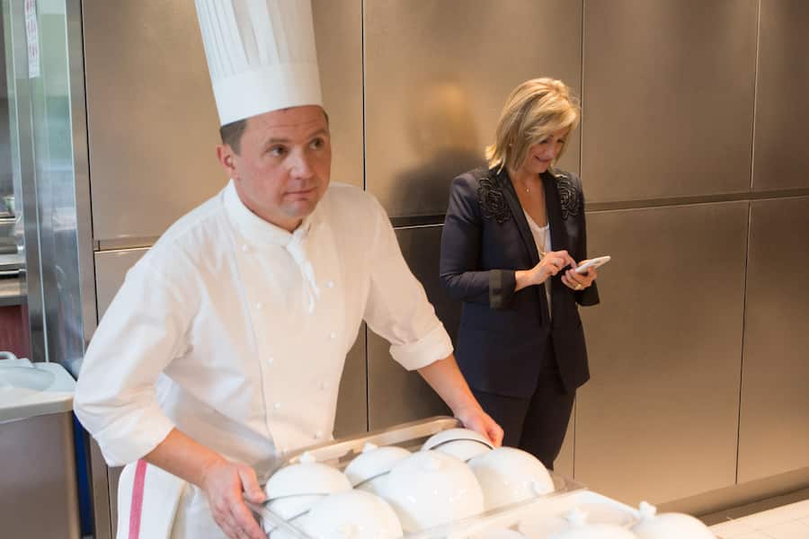 ABGEGOLTEN Franck Giovannini und Brigitte Violier.