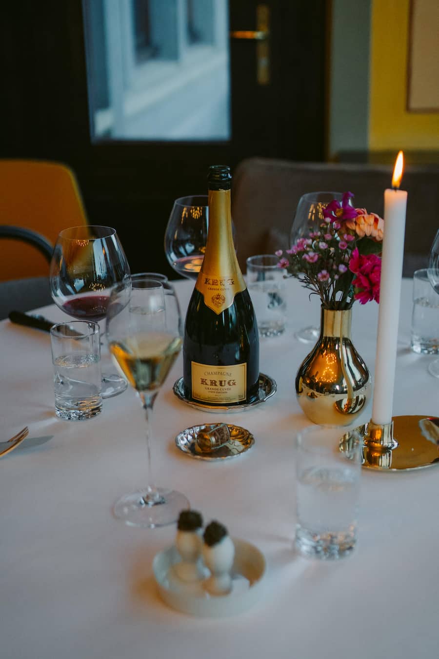 Krug für Kælder! Unglaubliche Champagner-Karte.