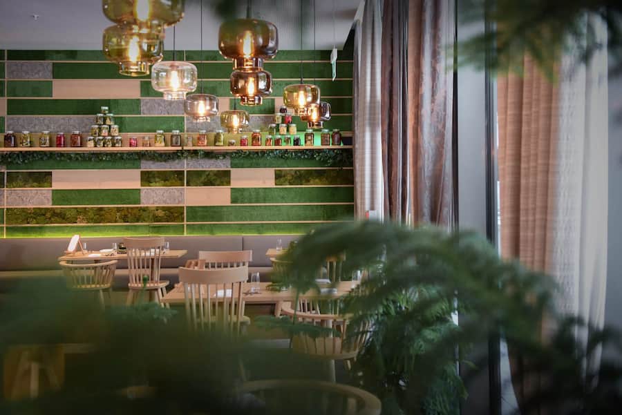 Restaurant Atelier Vert in Davos.