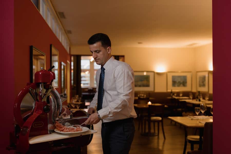 Nexhmedin Uka, Ristorante Latini Basel, 19. Februar 2026, Ristorante Latini, Falknerstrasse 31, 4001 Basel, Copyright Roy Matter